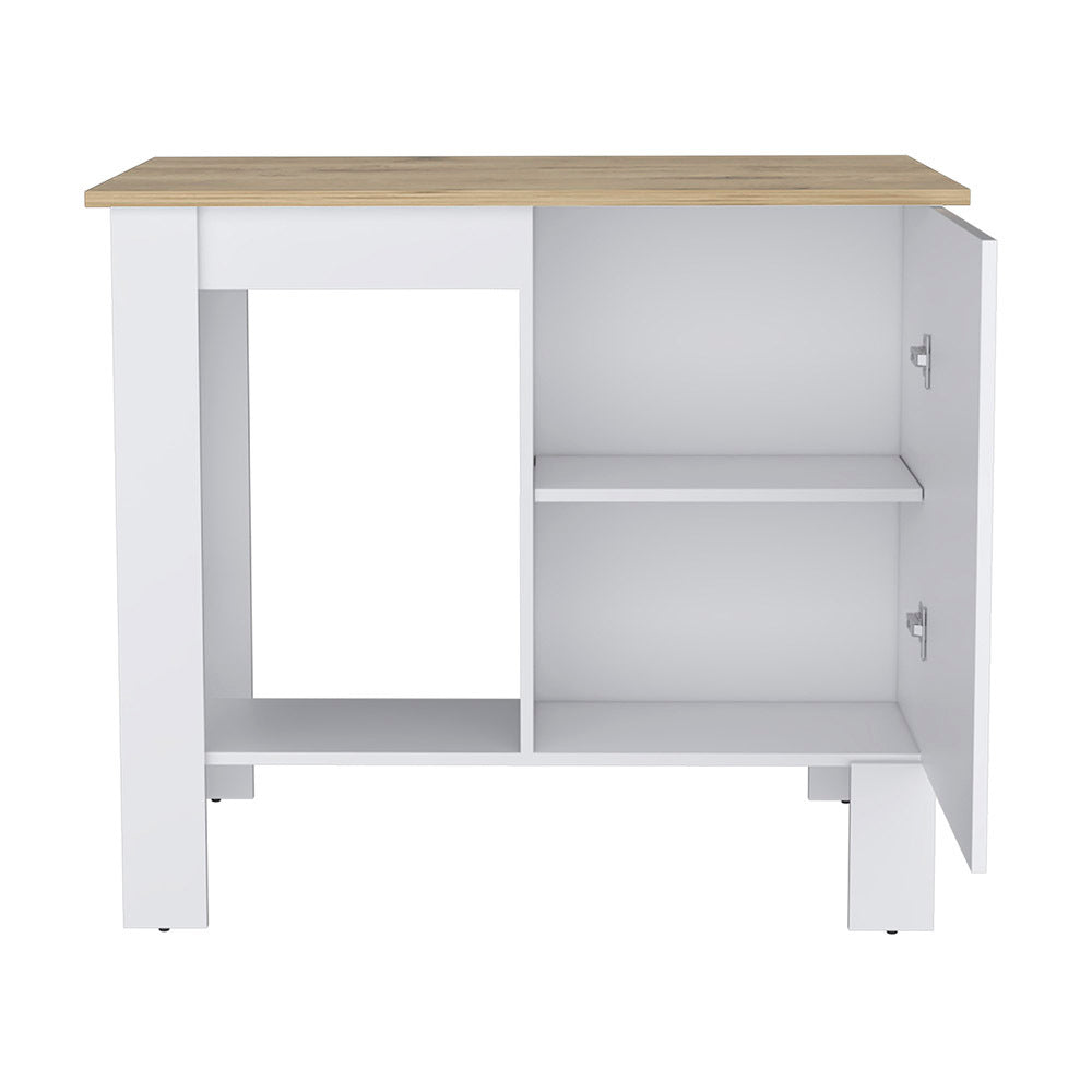 Centerville Modern Velvet Classic Kitchen Island