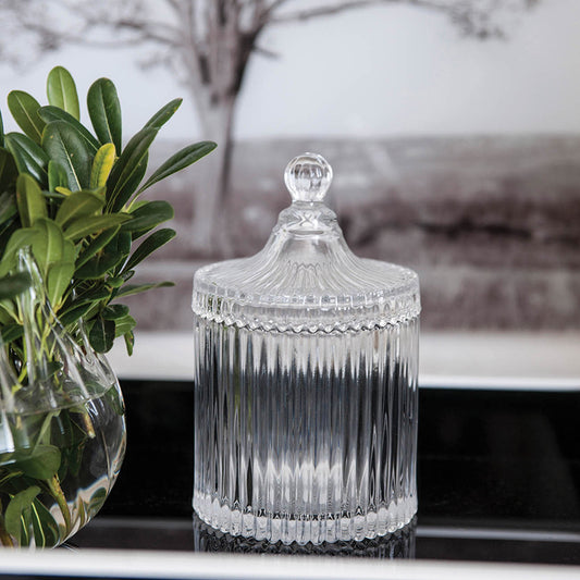 Calista Modern Ancell Lidded Glass Jar