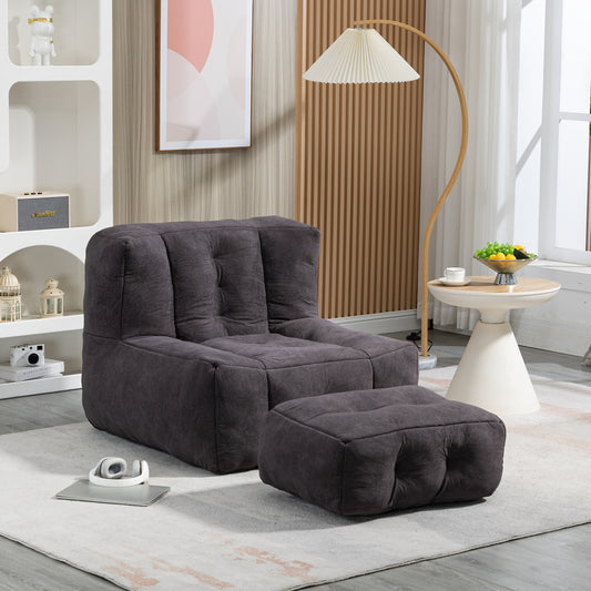 Fremont Contemporary Fluffy Memory Chair