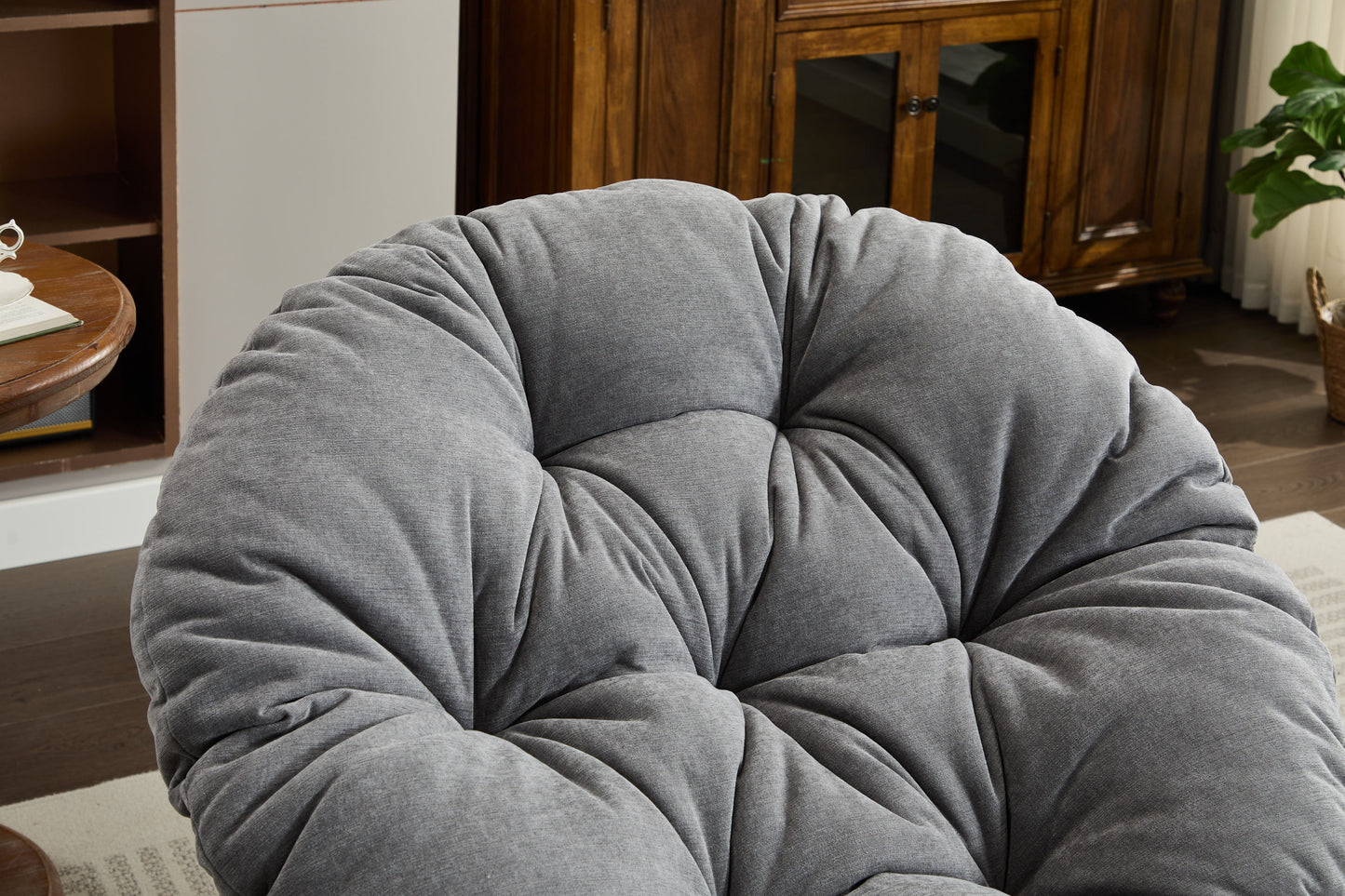 Oakridge Contemporary Velvet Swivel Accent Chair