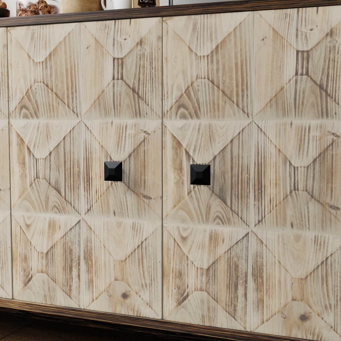 Fitch Mid-Century Storage Sideboard Freestanding Cabinet