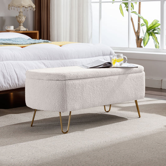 Emery Modern Storage Ottoman