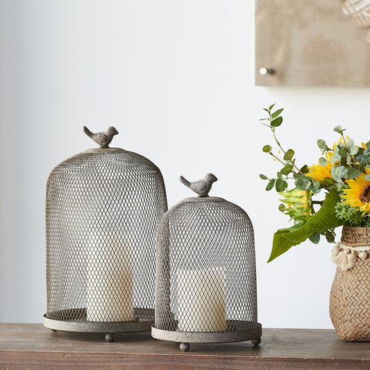 Somerset Traditional Ophira Antique Mesh Holders