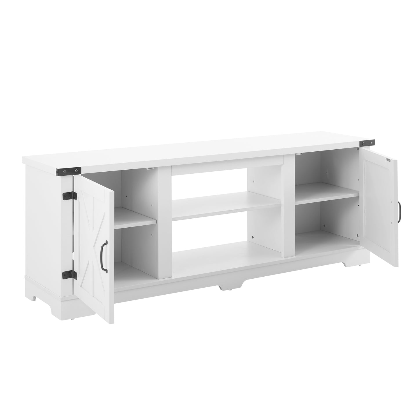 Fitch Modern Farmhouse Media Stand Entertainment