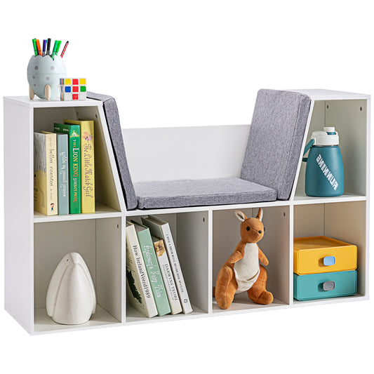 Marites Contemporary Velvet Bookcase