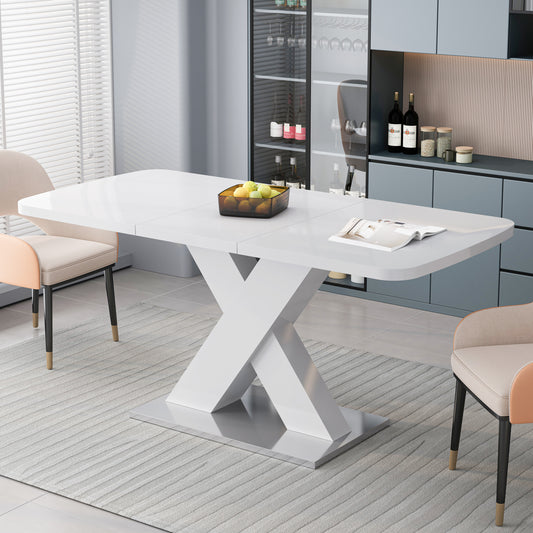 Irvington Modern Stretchable Dining Table