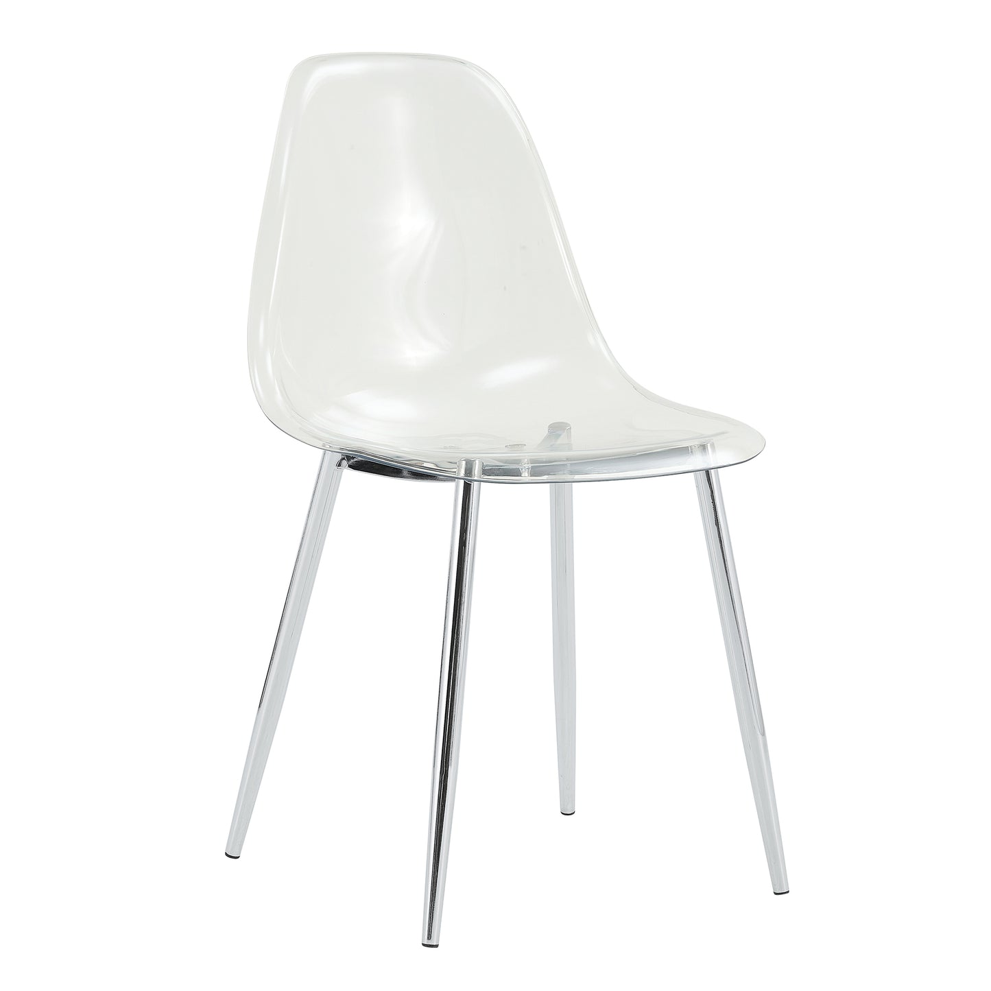 Fitch Contemporary Crystal Dining Chairs