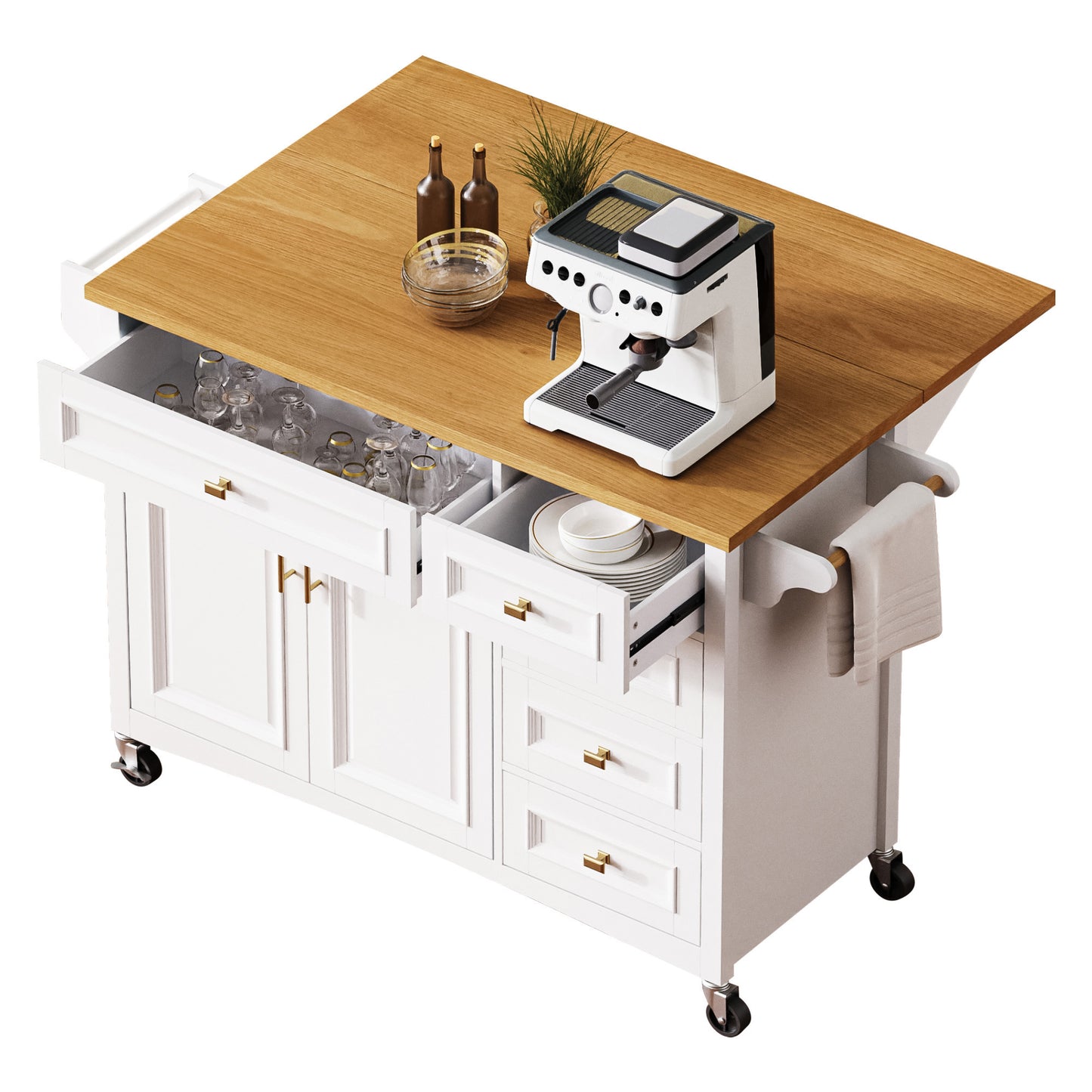 Cleo Modern Kitchen Island