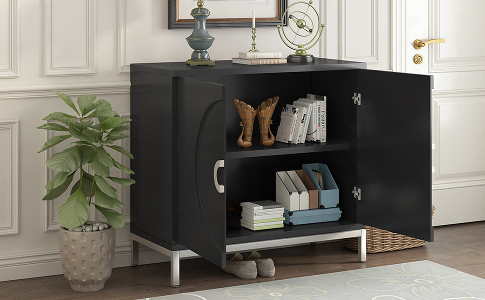 Westport Craftsman Wooden Storage Cabinet