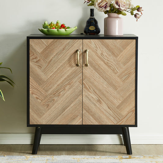 Irvington Mid-Century Buffet Storage Cabinet