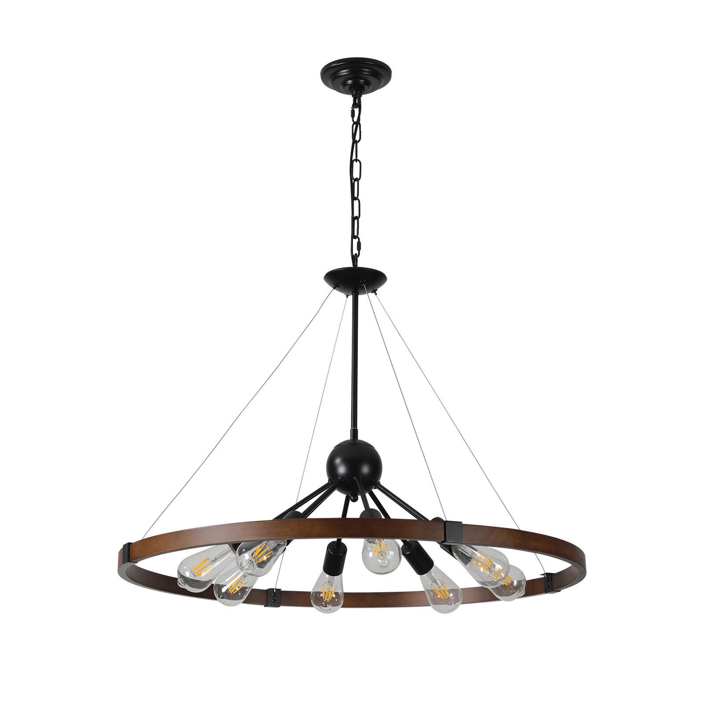 Healdsburg Industrial Retro Chandelier