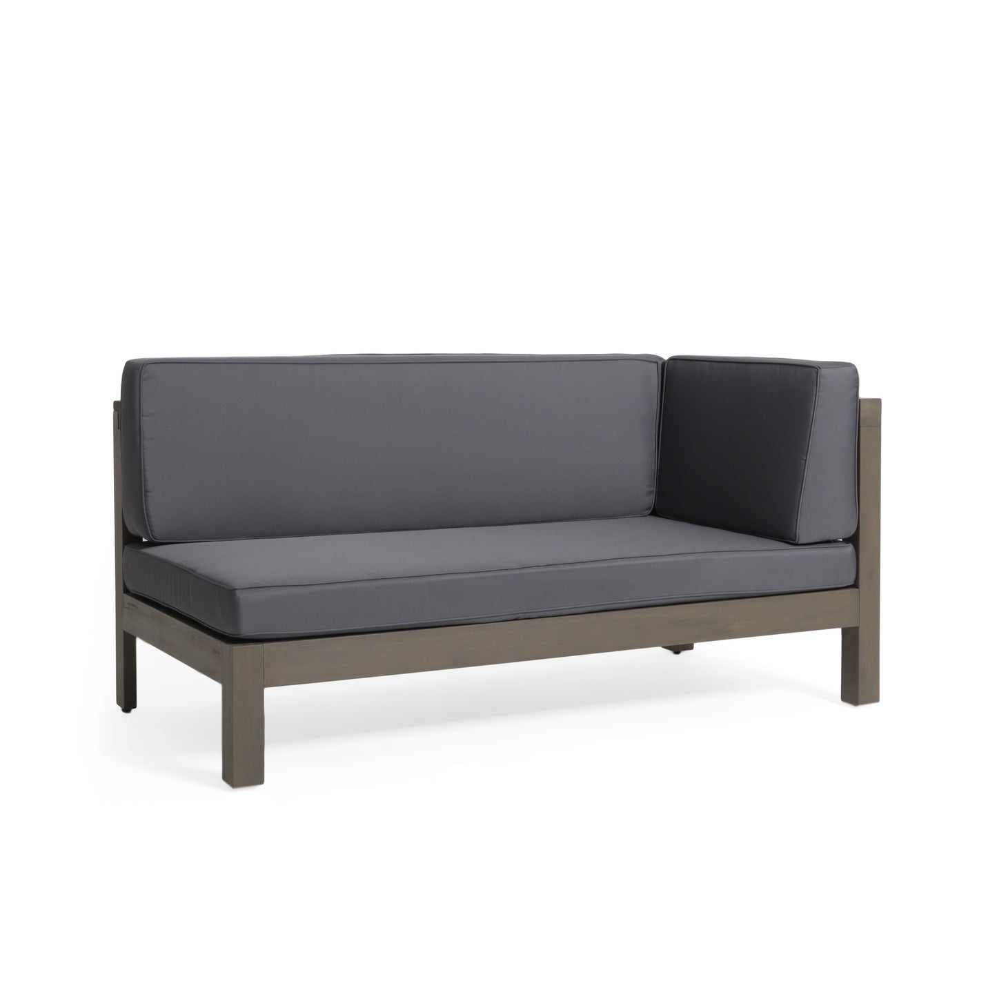 Napa Contemporary Velvet Corner Bench