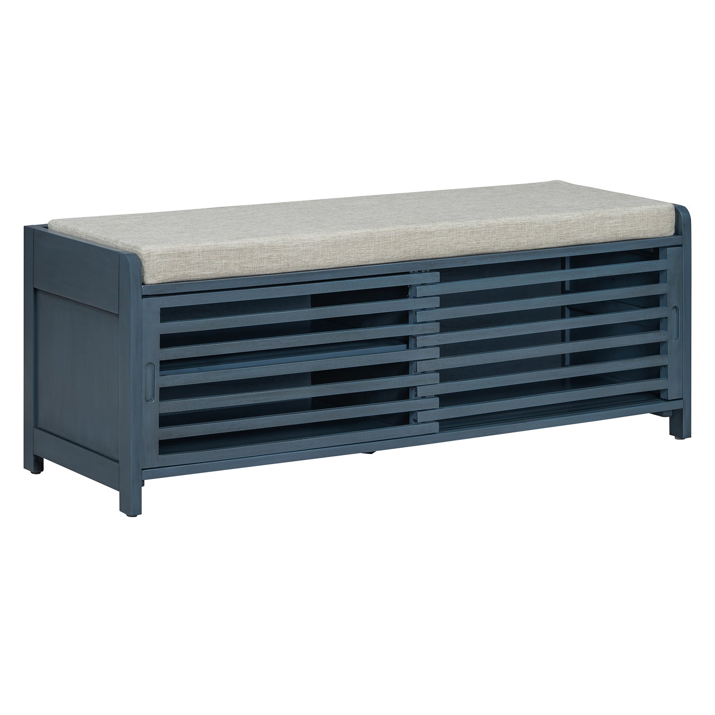Lula Modern Shutter Storage Bench