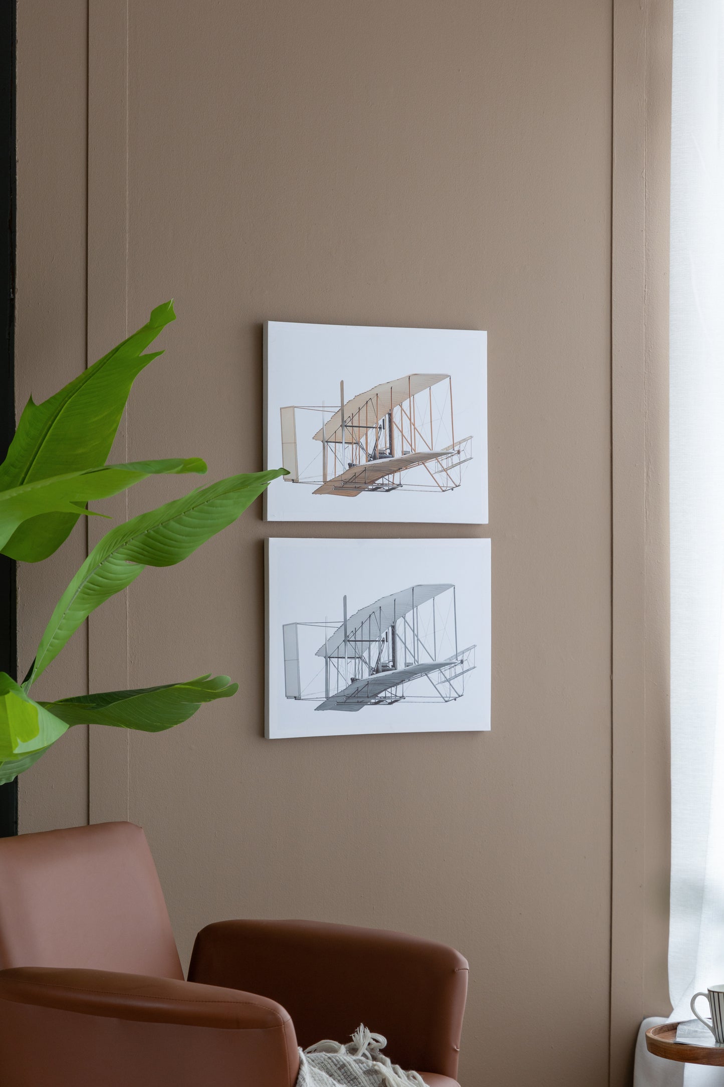 Luz Contemporary Diptych Wall Art