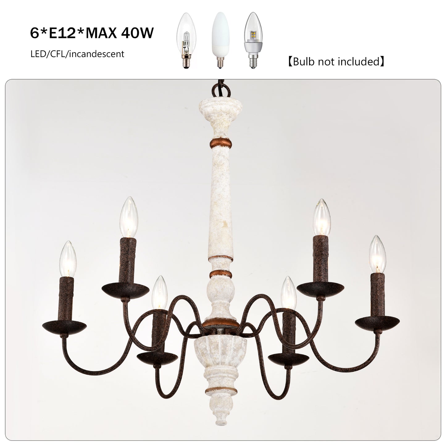 Lula Mid-Century Retro Chandelier Fixture