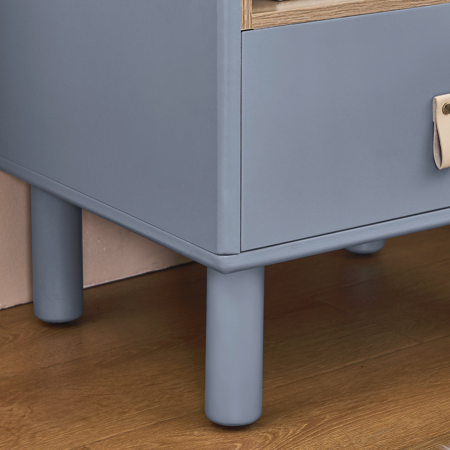 Jiron Modern Compact Drawer Table