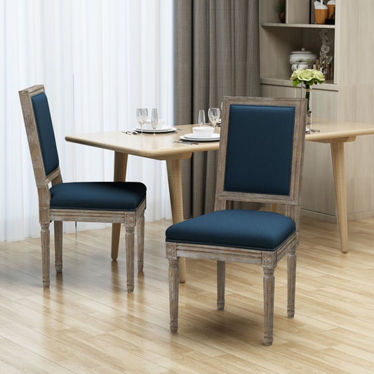 Lazzareschi Traditional High Fabric Dining Chair