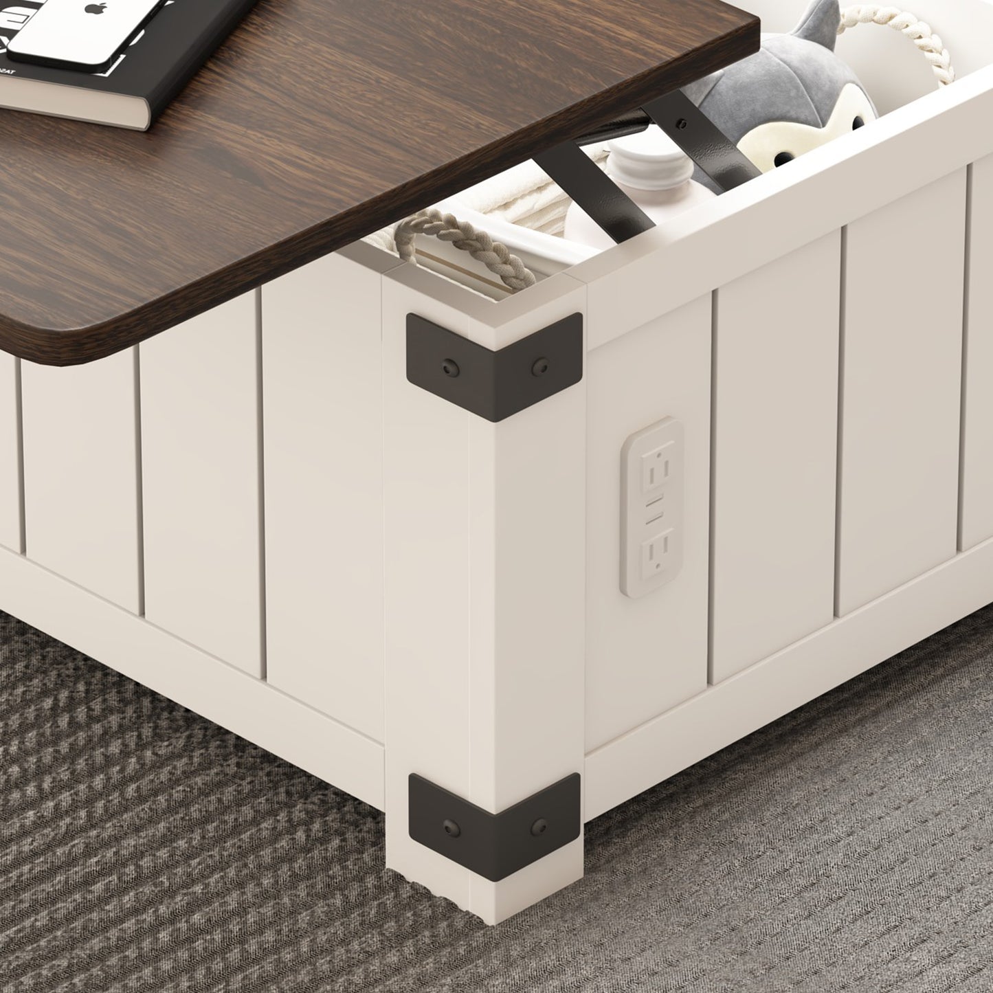 Lula Craftsman Lift Top Coffee Table