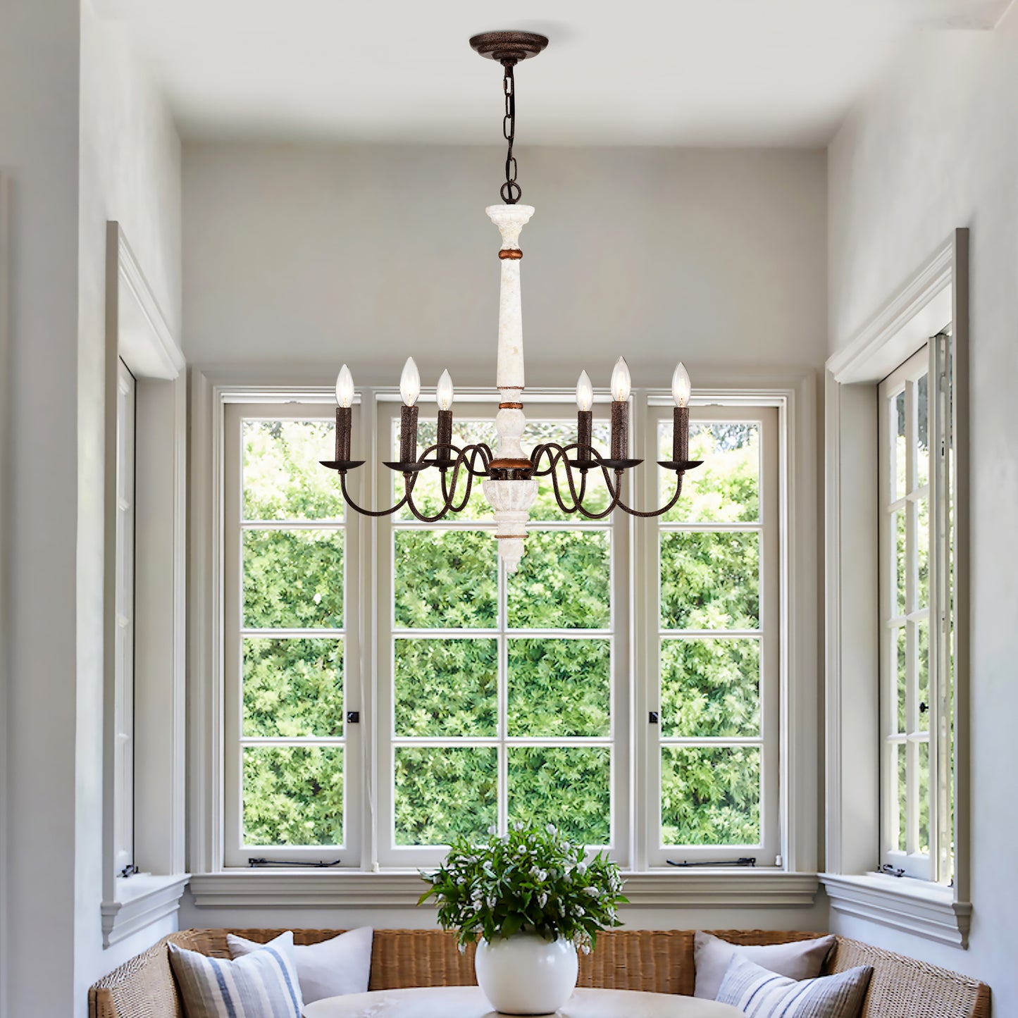 Lula Mid-Century Retro Chandelier Fixture