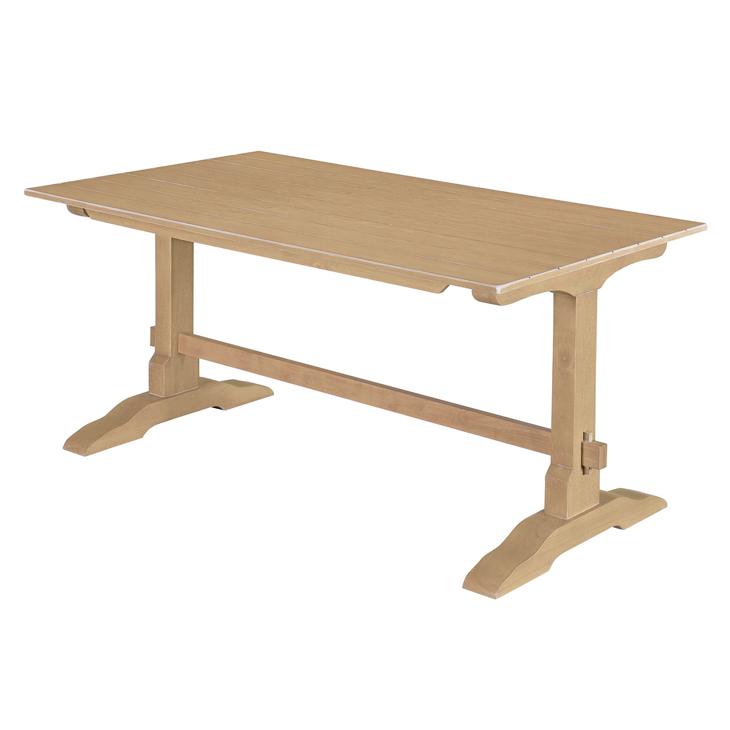 Mission Modern Trestle Dining Set
