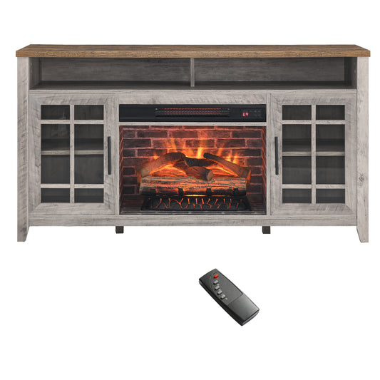 Marites Contemporary Wash Media Console