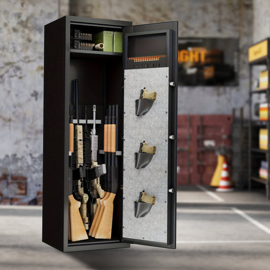 Kingsly Industrial Biometric Gun Safe Cabinet