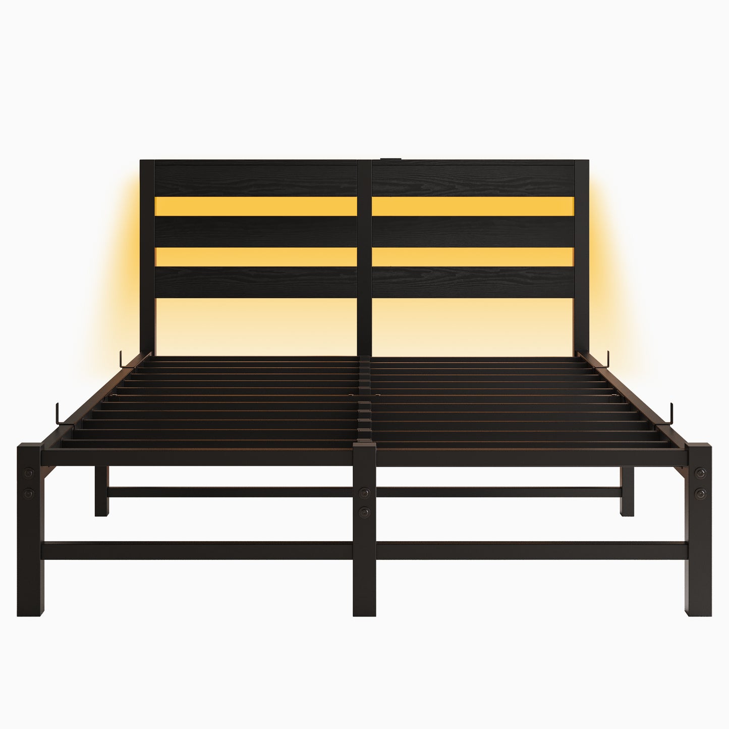 Amity Industrial Metal Storage Bed