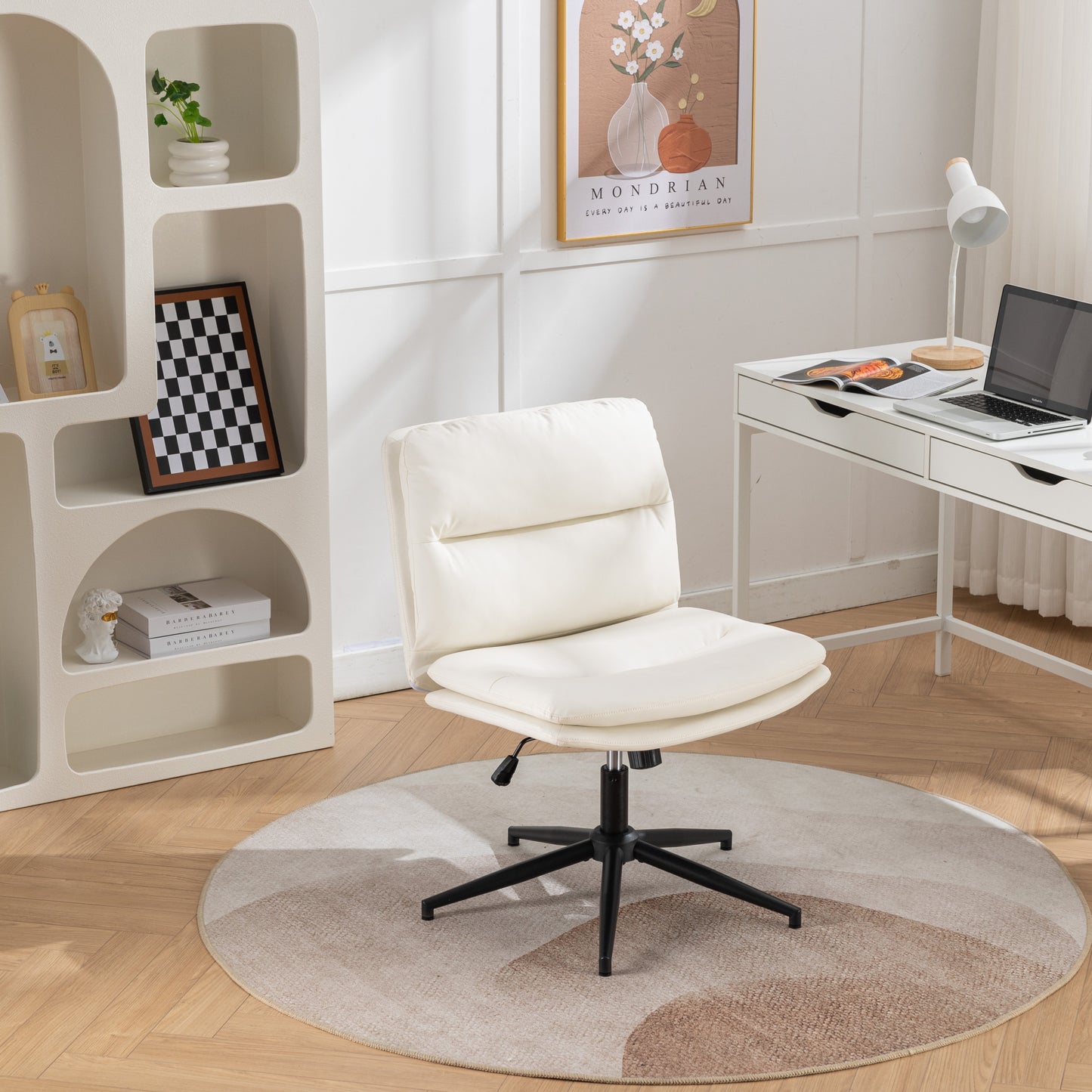 Centerville Contemporary Velvet Swivel Chair