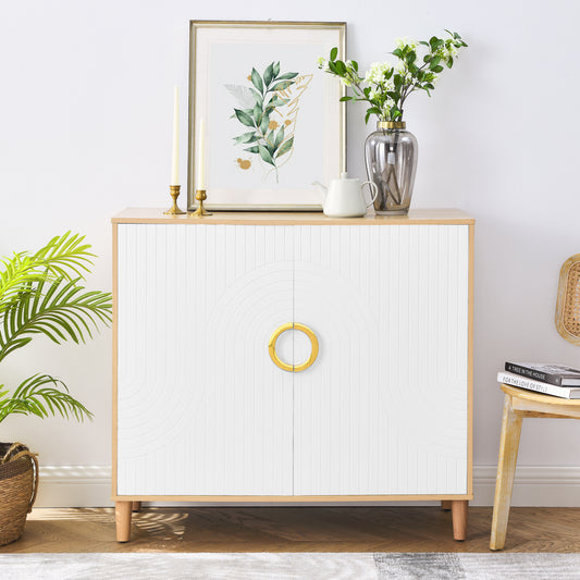 Silverleaf Modern Freestanding Storage Cabinet