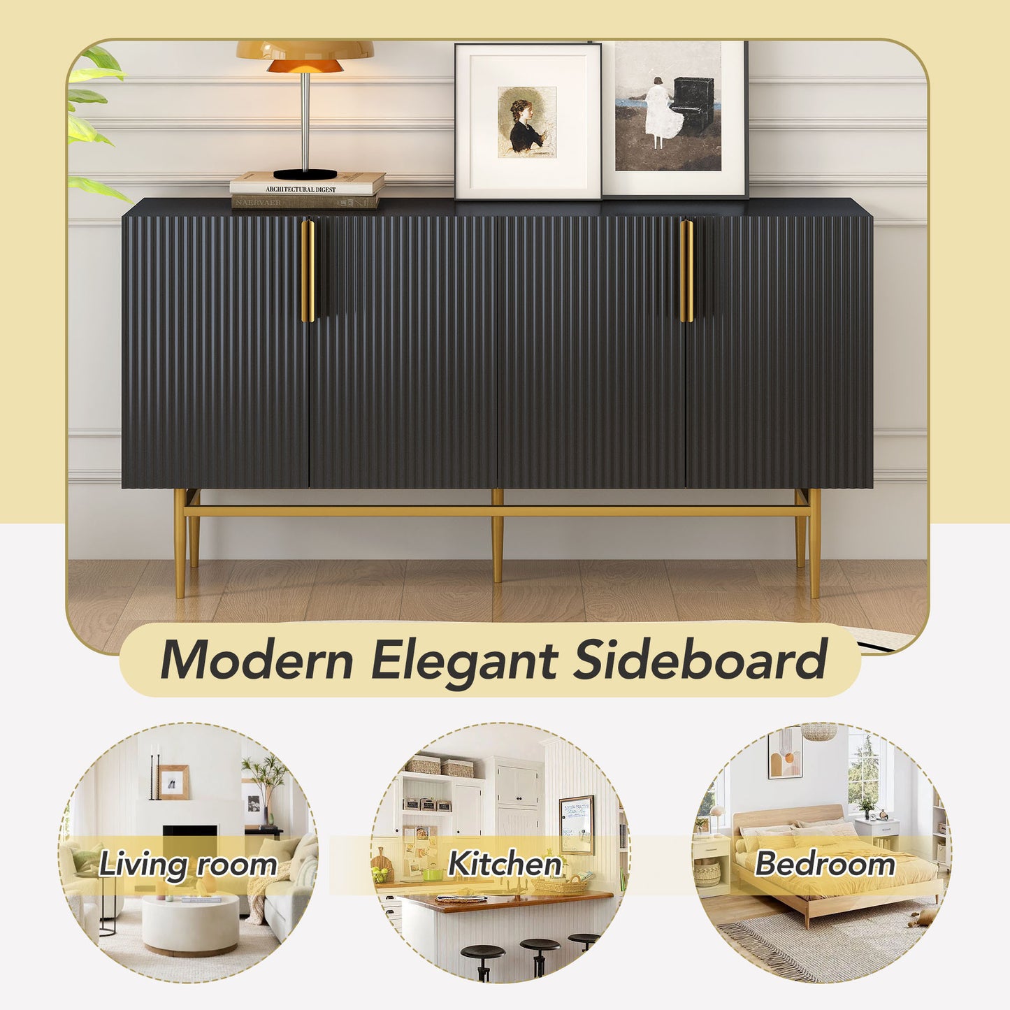 Niles Modern Elegant Sideboard