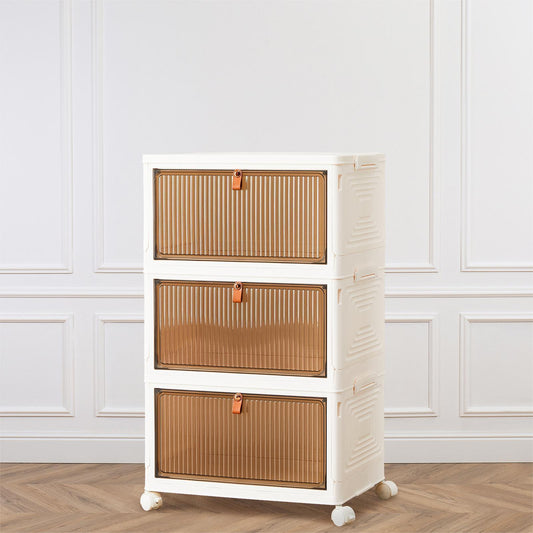 Amity Modern Stackable Storage Bins Organizers