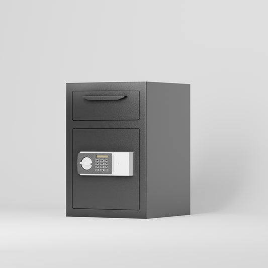 Luz Modern Carbon Steel Safe Box