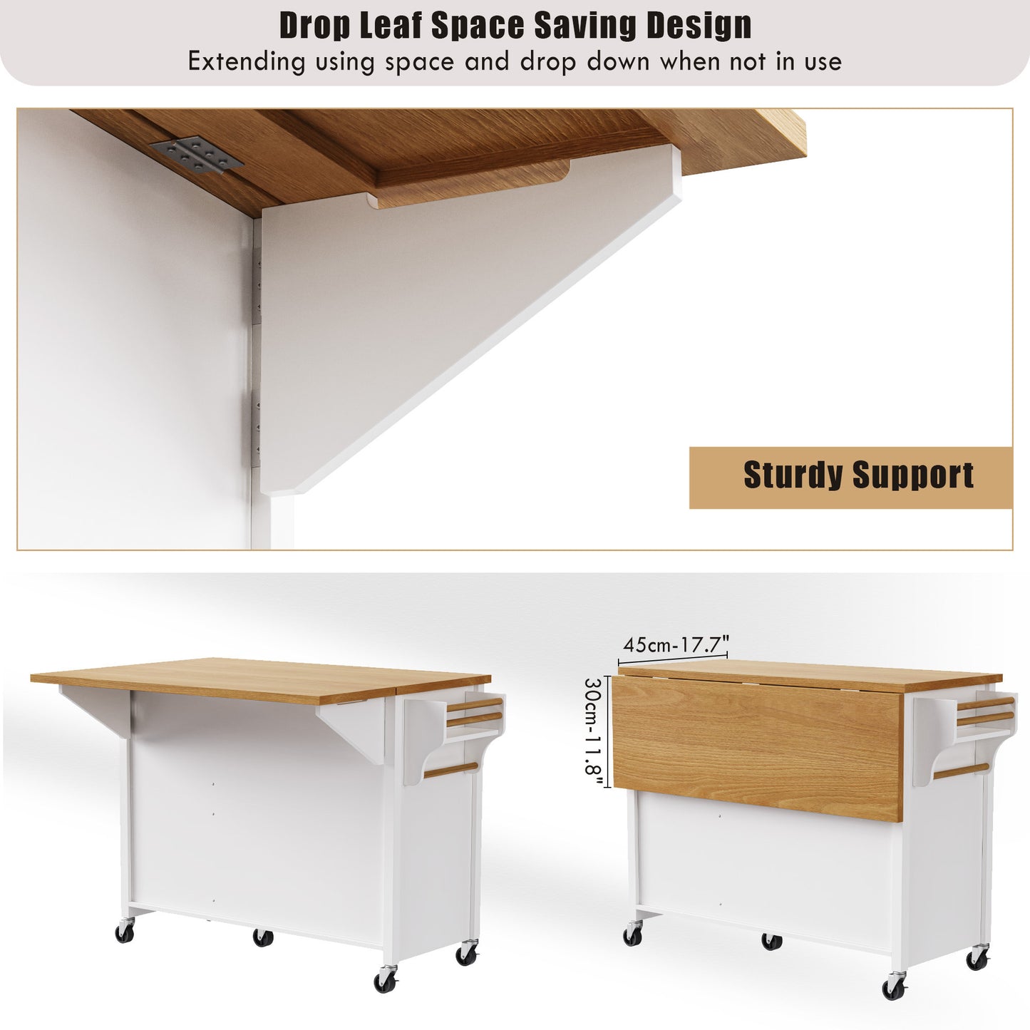 Cleo Modern Kitchen Island