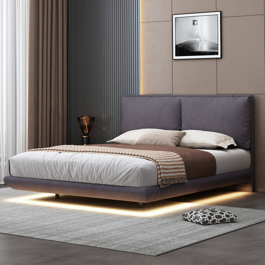 Lula Modern Upholstered Platform Bed