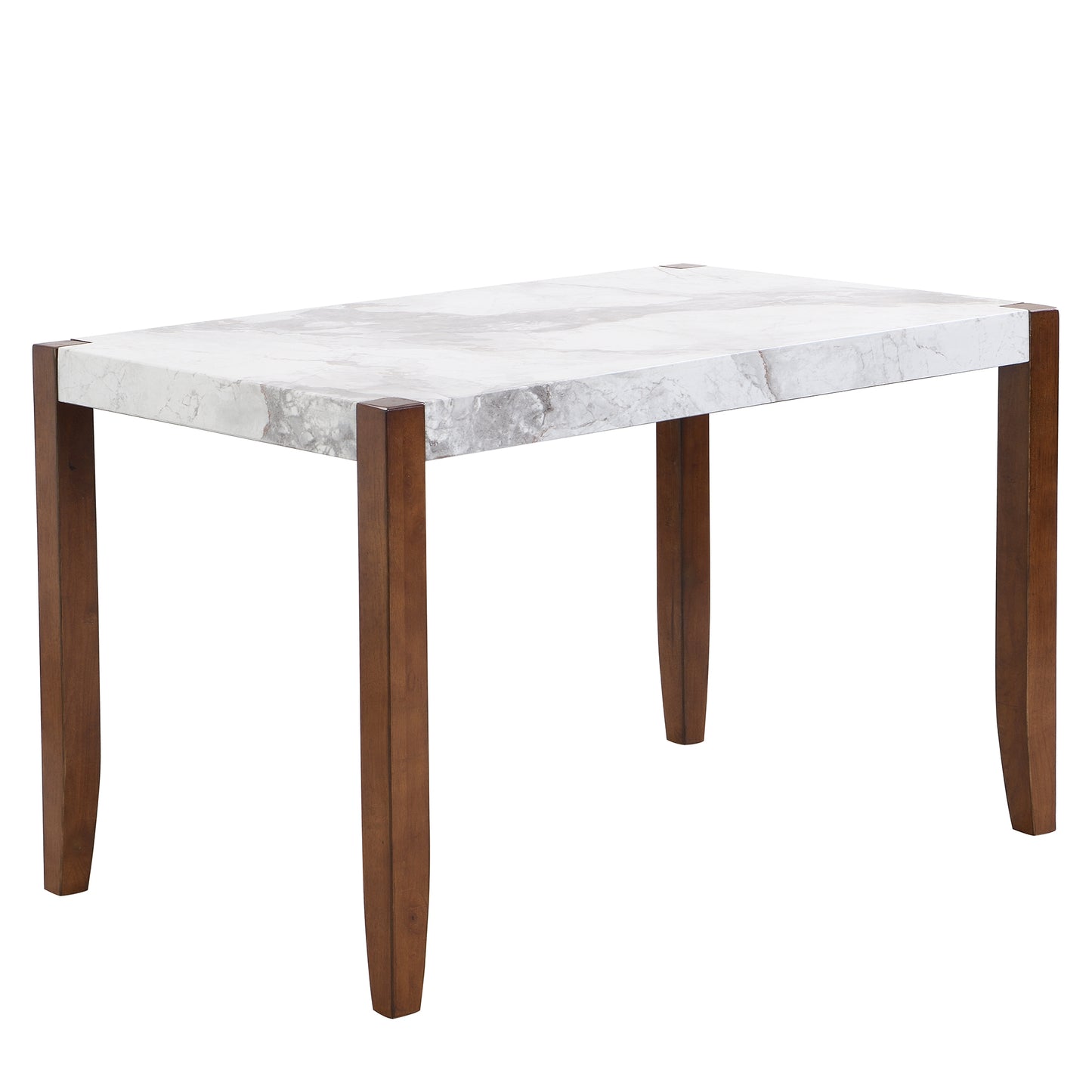 Lazzareschi Modern Marble Dining Set