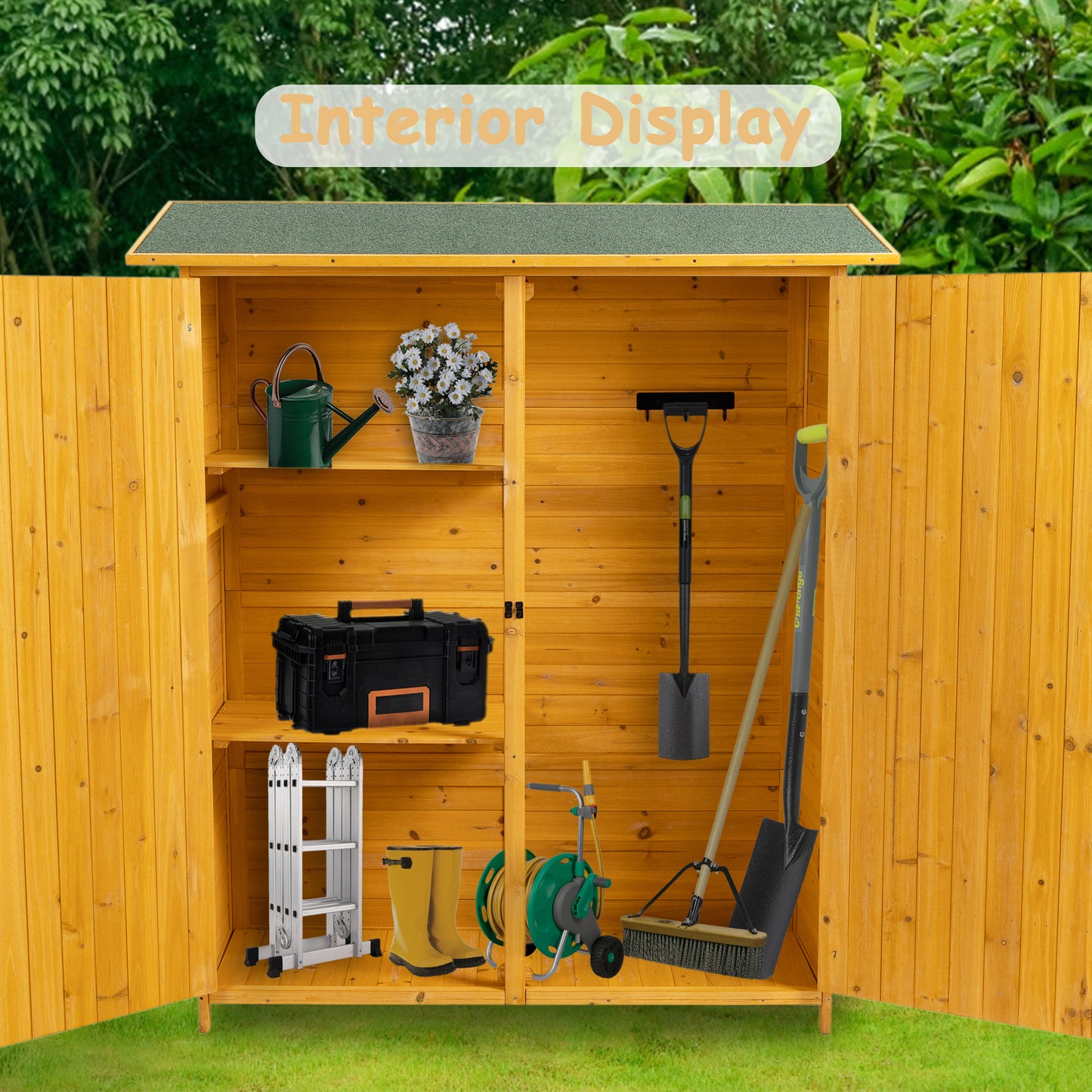 Luz Craftsman Outdoor Storage Shed