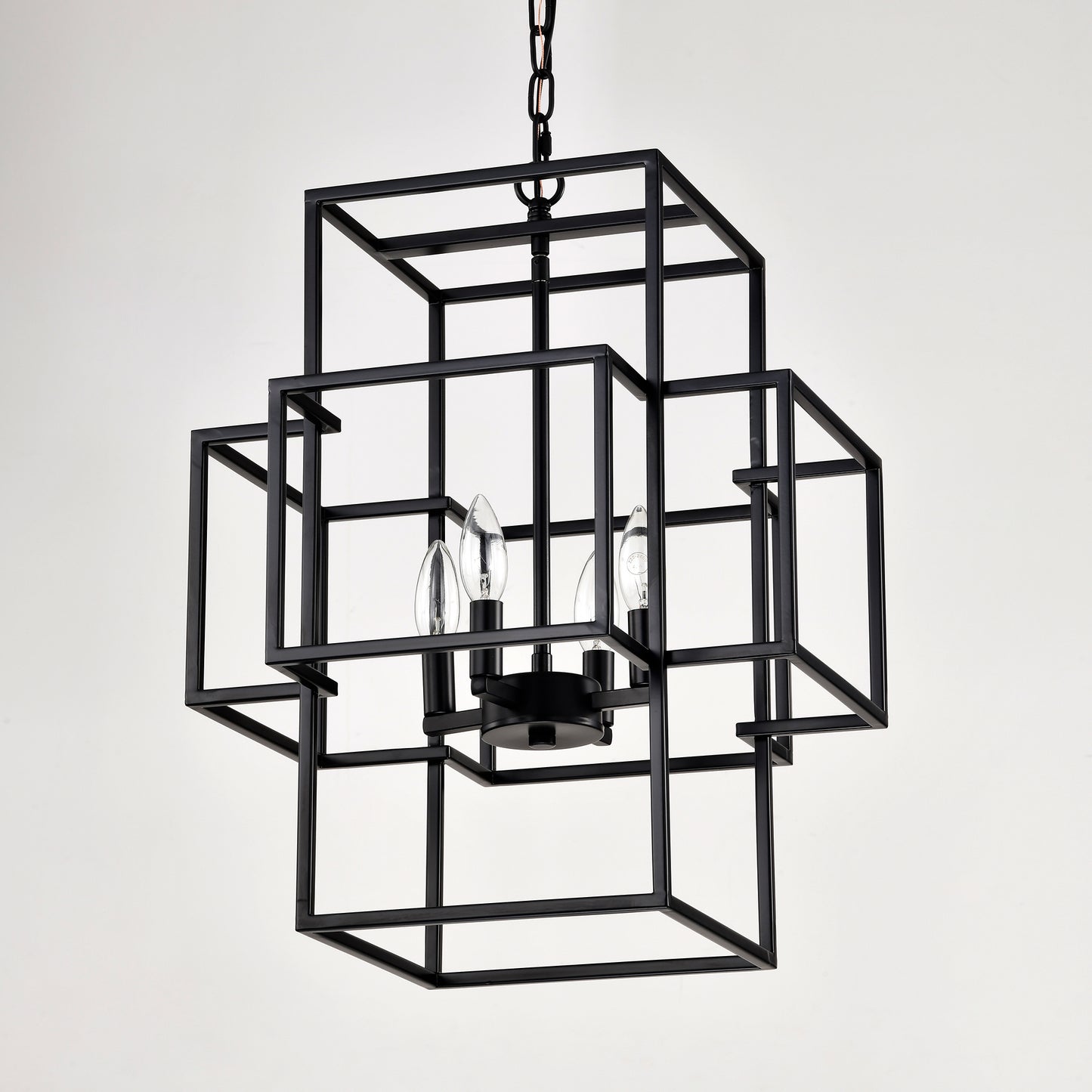 Marites Industrial Farmhouse Lantern Pendant