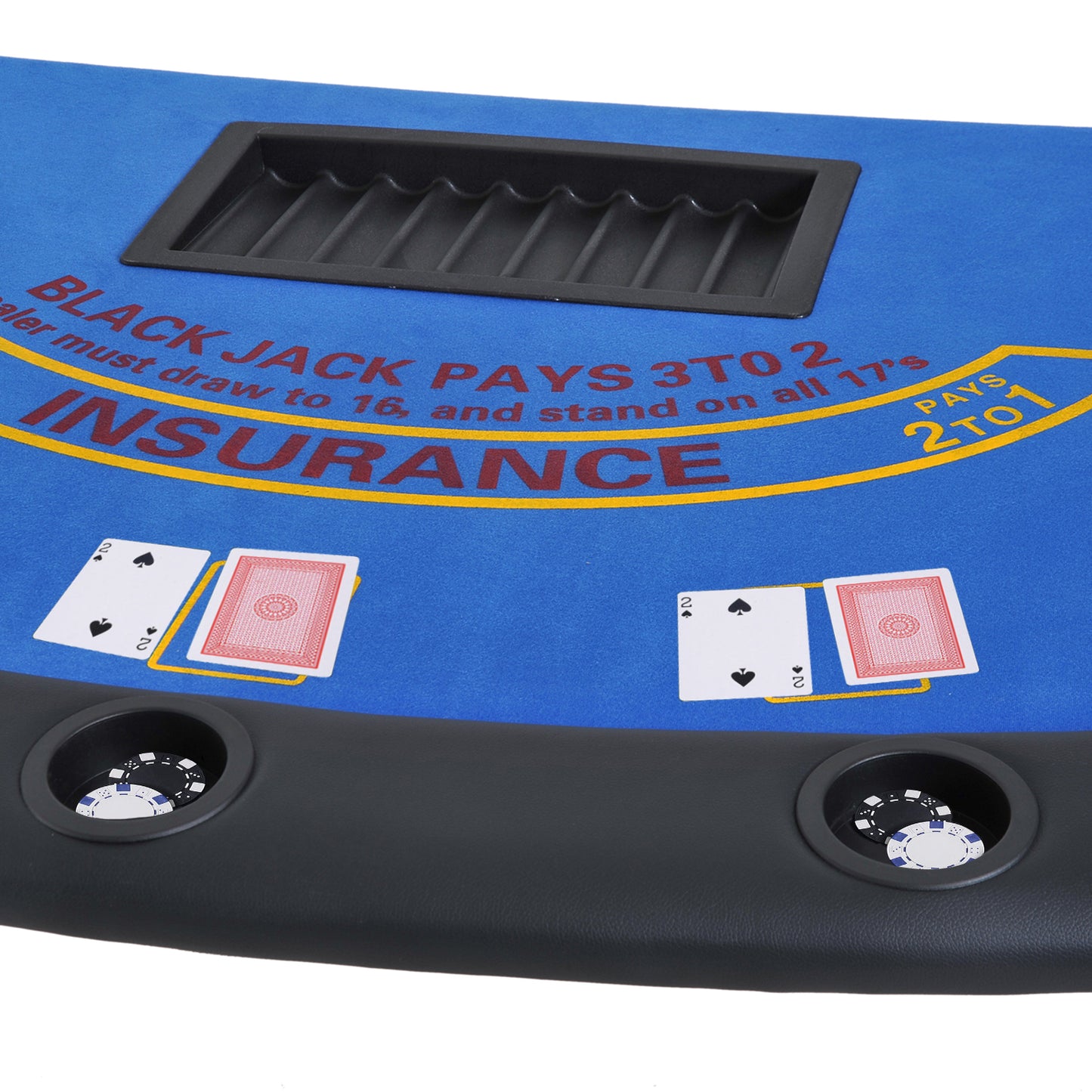 Fitch Contemporary Velvet Poker Table