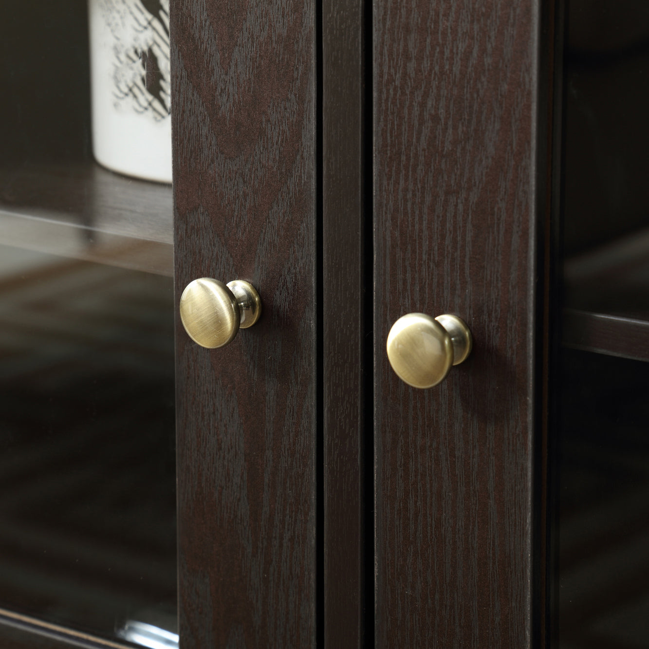 Oakridge Traditional Velvet Sideboard Console Table