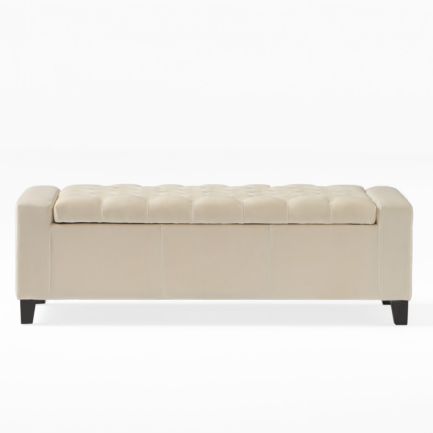 Healdsburg Contemporary Velvet Ottoman