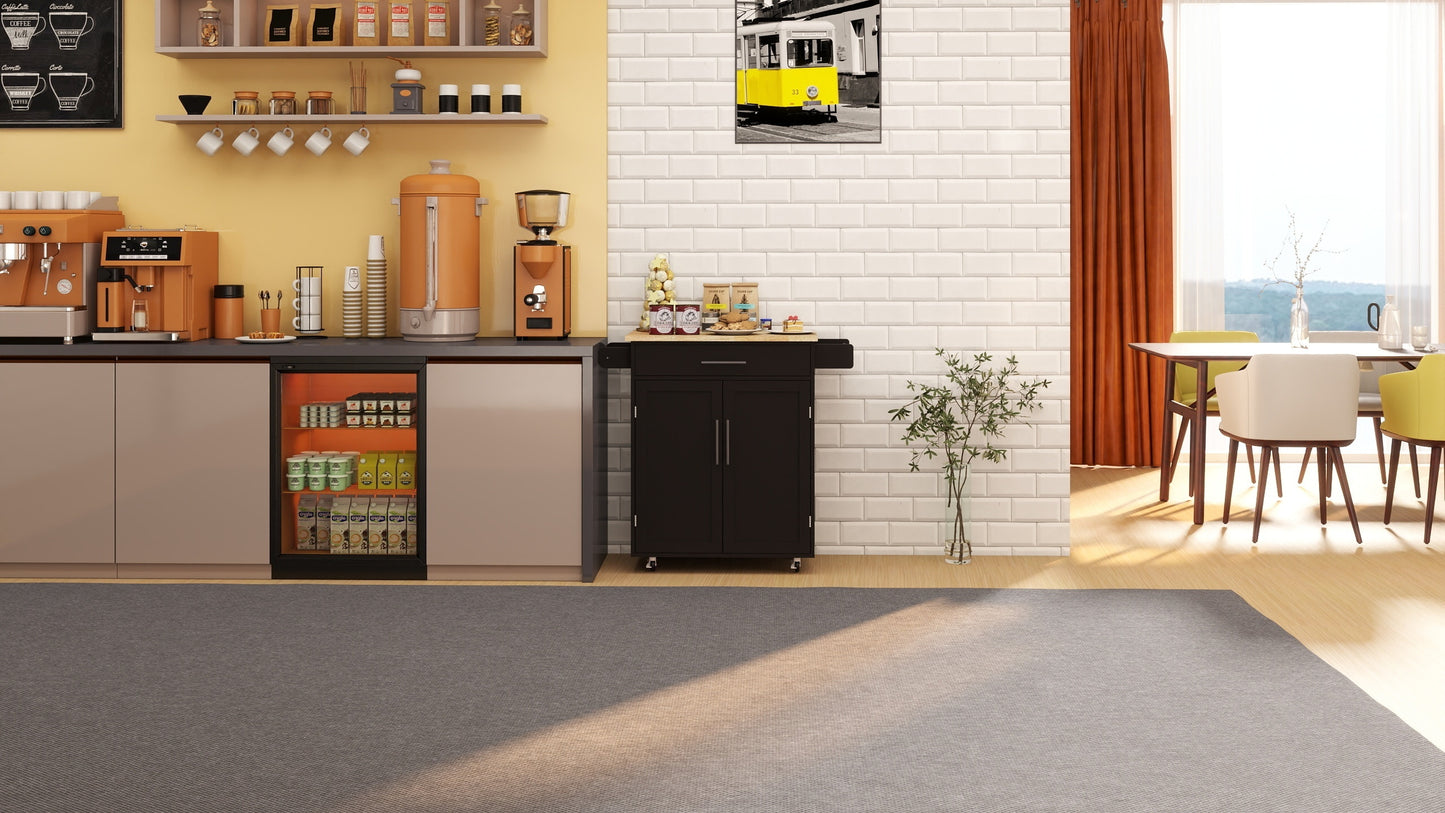 Marites Modern Rolling Kitchen Cart