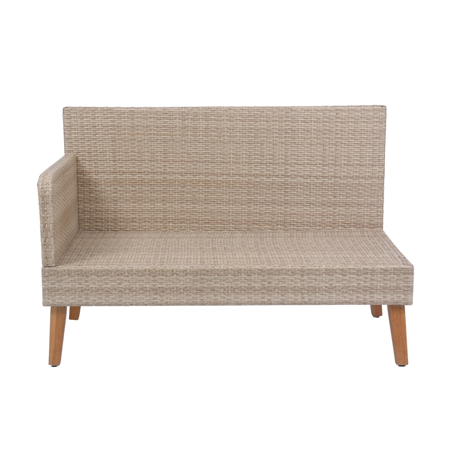 Bartholomew Modern Rattan Outdoor Sofa