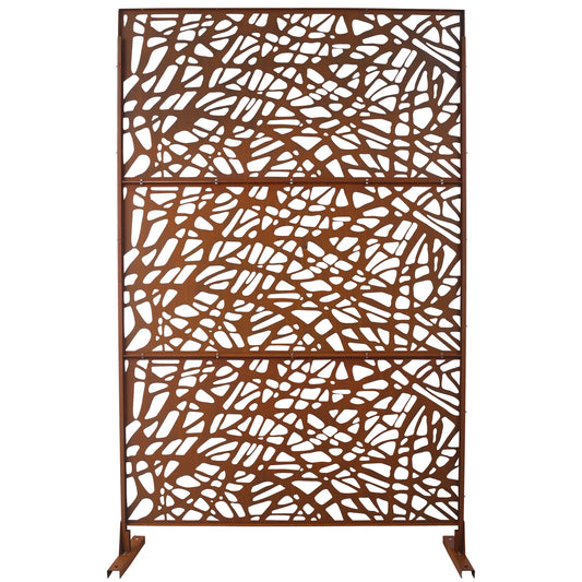 Bartholomew Industrial Metal Privacy Screen