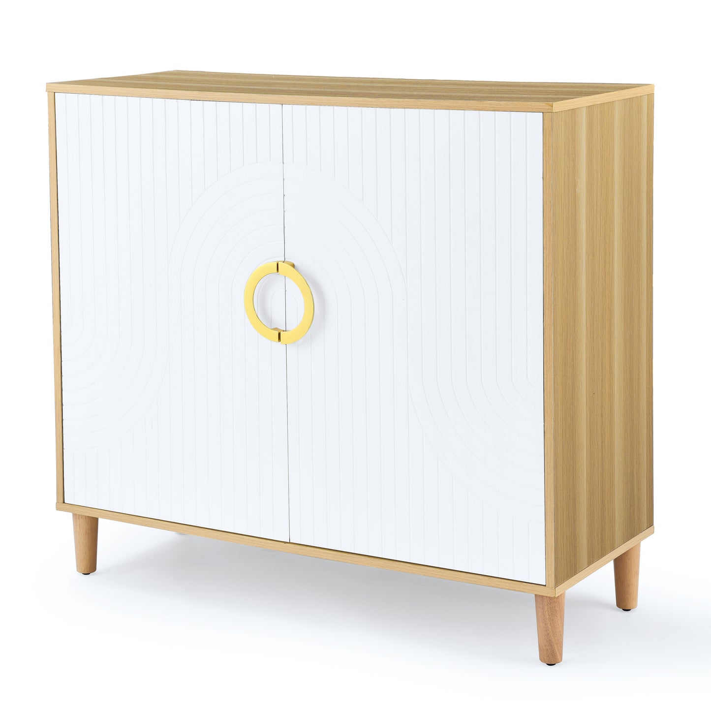 Silverleaf Modern Freestanding Storage Cabinet