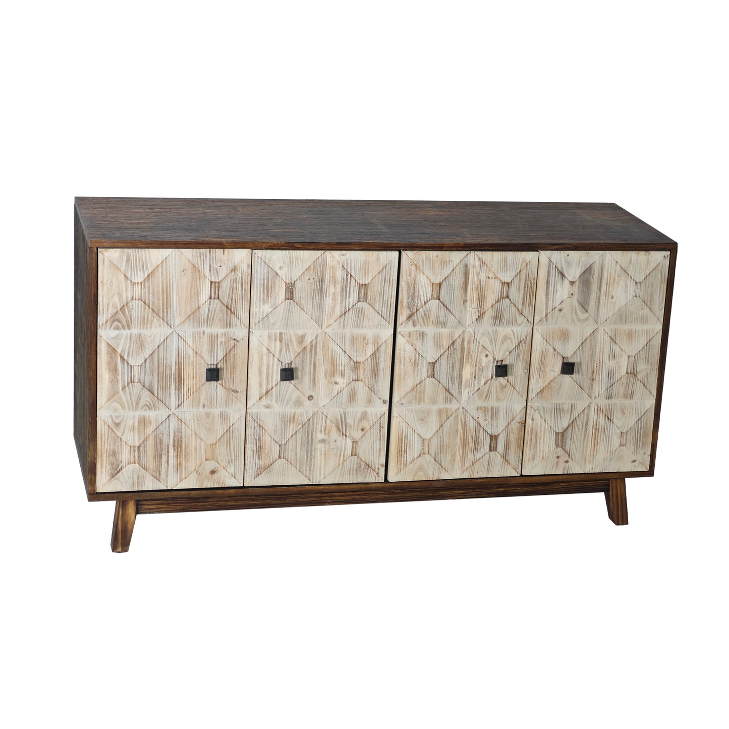 Fitch Mid-Century Storage Sideboard Freestanding Cabinet