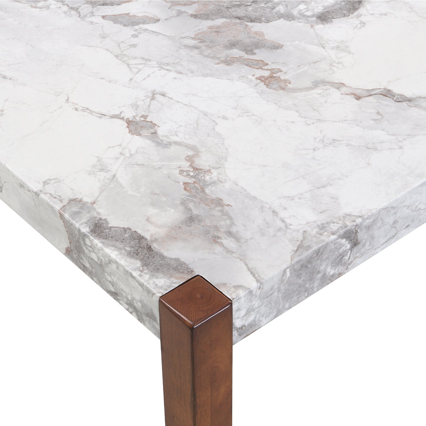Lazzareschi Modern Marble Dining Set