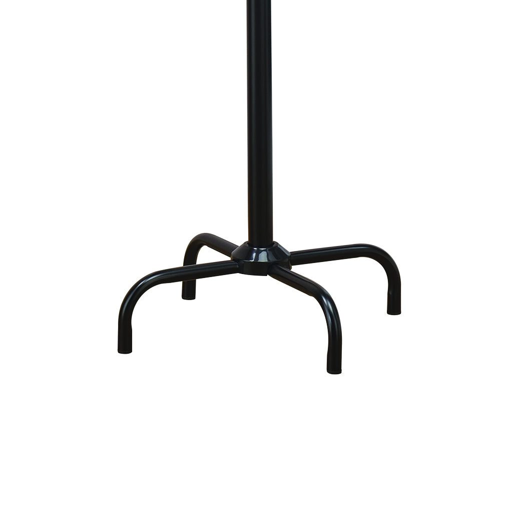 Kingsly Traditional Black Metal Coat Rack