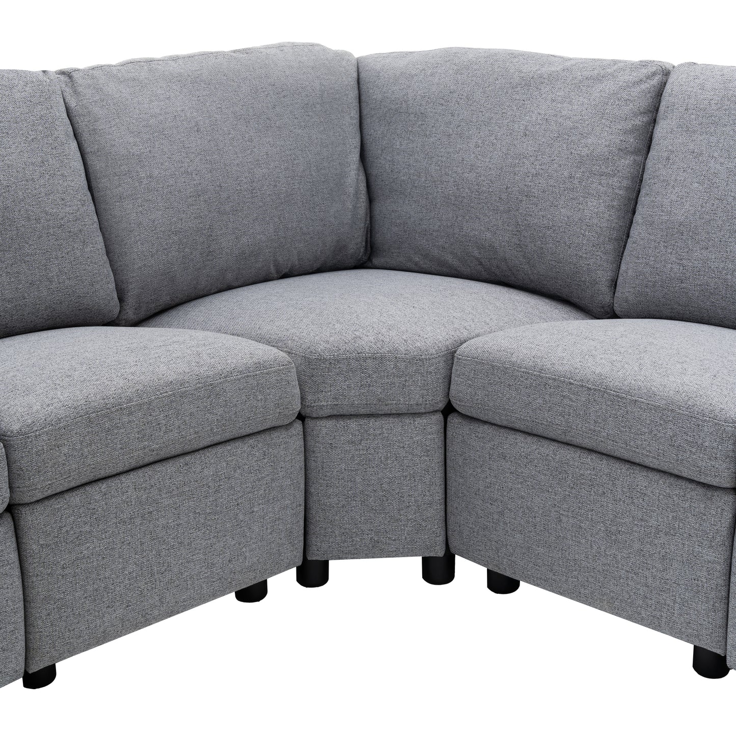 Calista Modern Reclining Theater Sectional