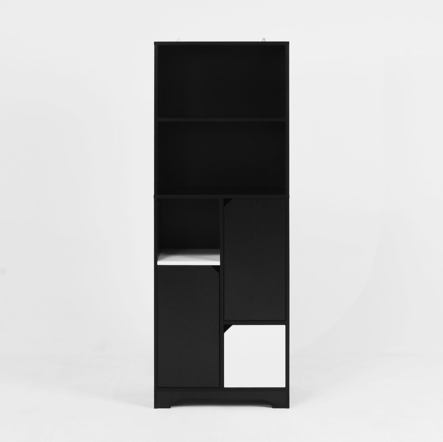 Eda Modern Open Bedroom Storage Cabinet