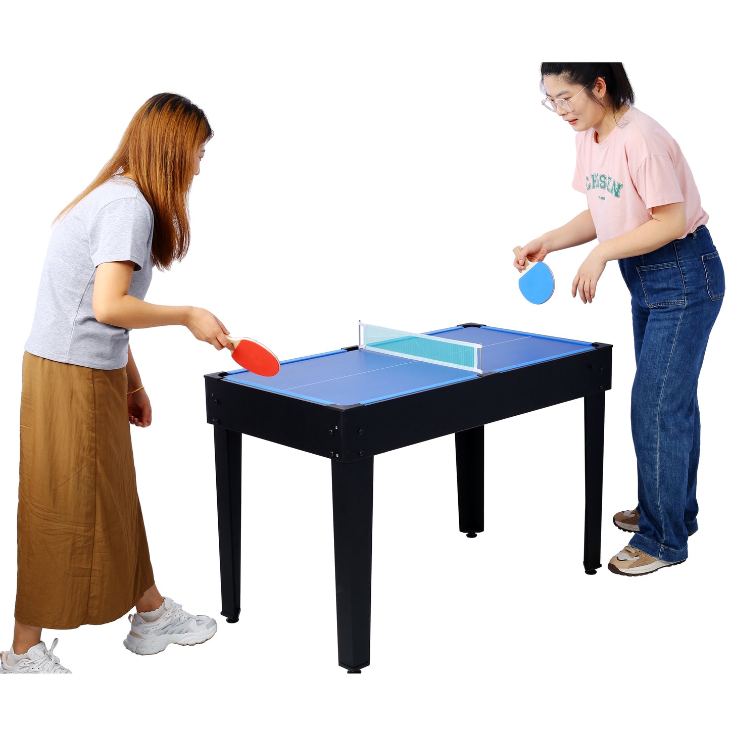 Centerville Contemporary Velvet Multi Game Table